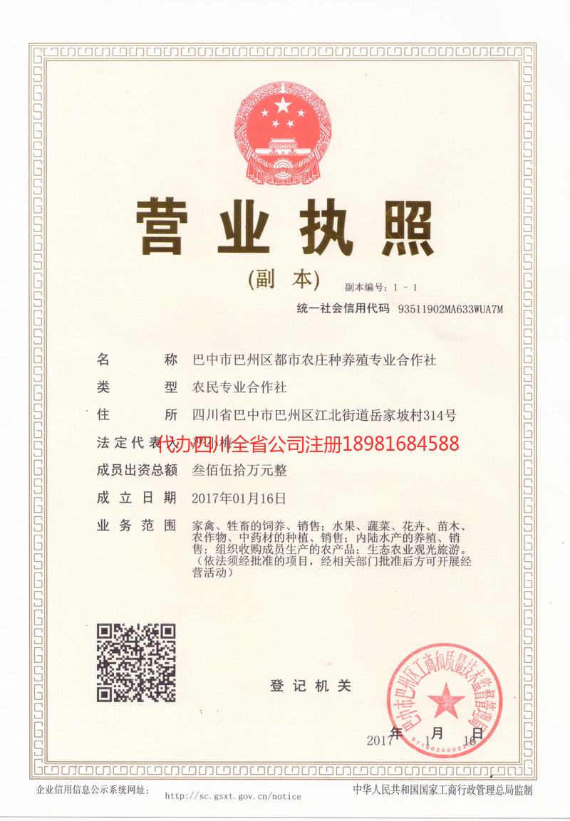 百色百色都市农庄种养殖专业合作社